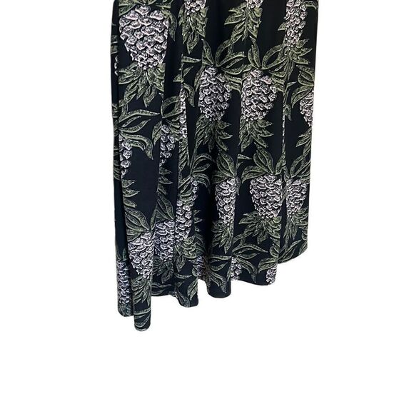 H&M Fit & Flare Pineapple V Neck Mini Dress - Picture 4 of 8